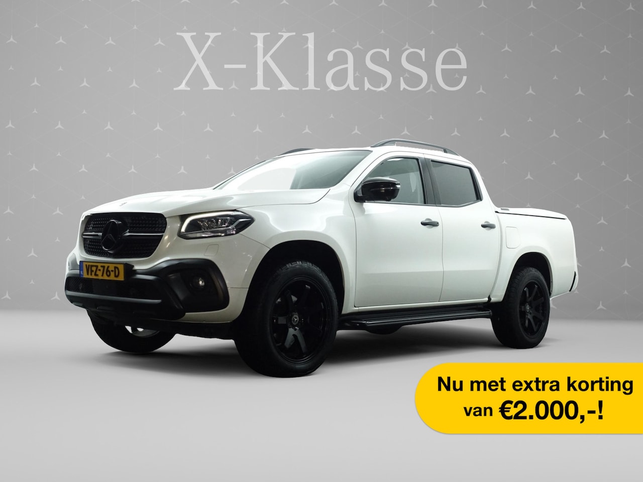 Mercedes-Benz X-klasse - 250 d 4-MATIC AMG line- Anderhalf Cabine I 360 Cam I Xenon Led I  Hardtop I Stoelverw I Tr - AutoWereld.nl