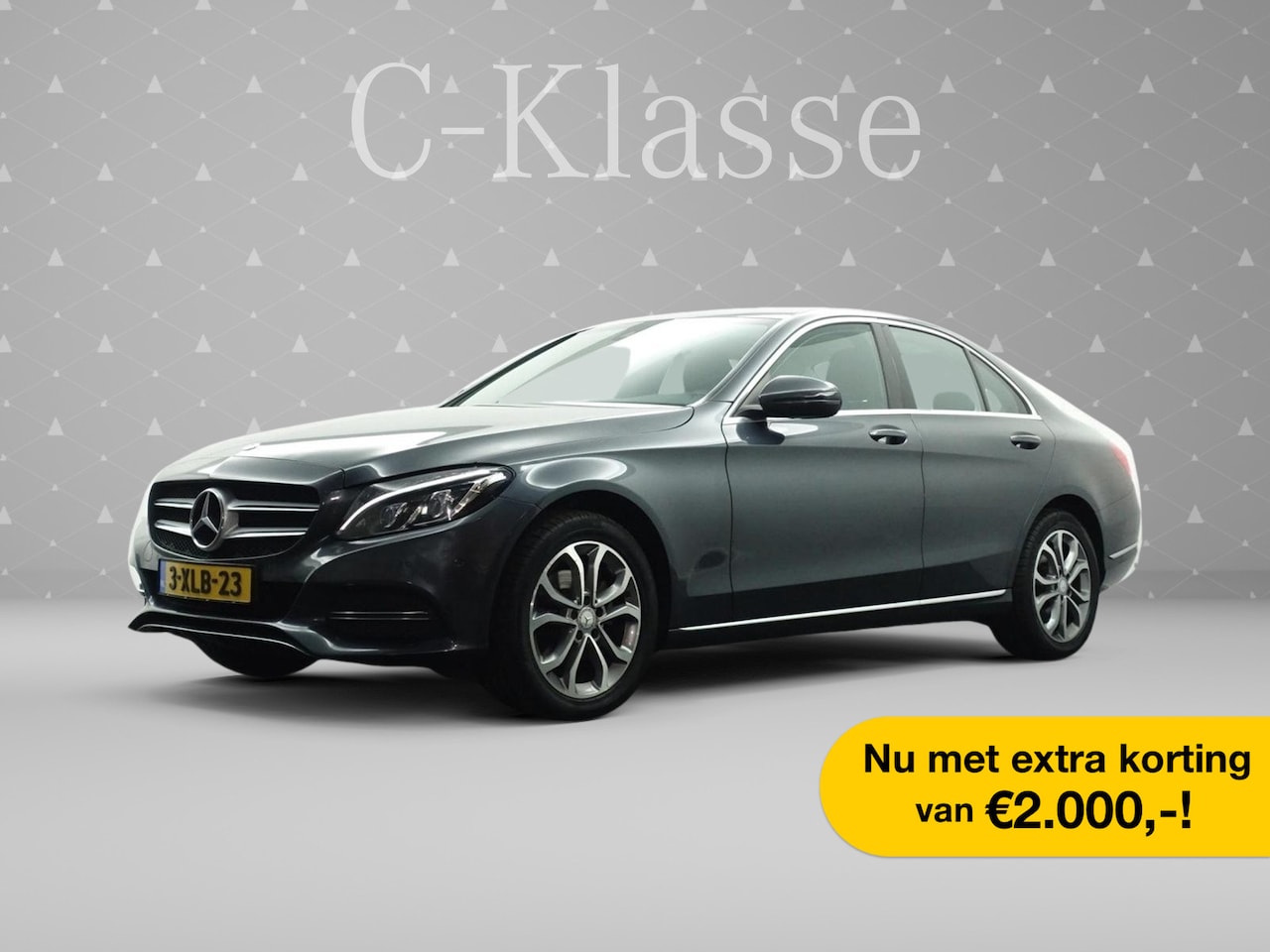 Mercedes-Benz C-klasse - 180 AMG Prestige- Xenon Led I Elek verstelbaar Sport Interieur I Navi I Clima I Cruise - AutoWereld.nl