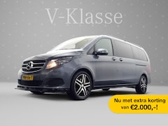 Mercedes-Benz V-klasse - 220d Extra Lang Dubbel Cabine Avantgarde- 2x Schuifdeur I Leder I Navi I Clima I LMV