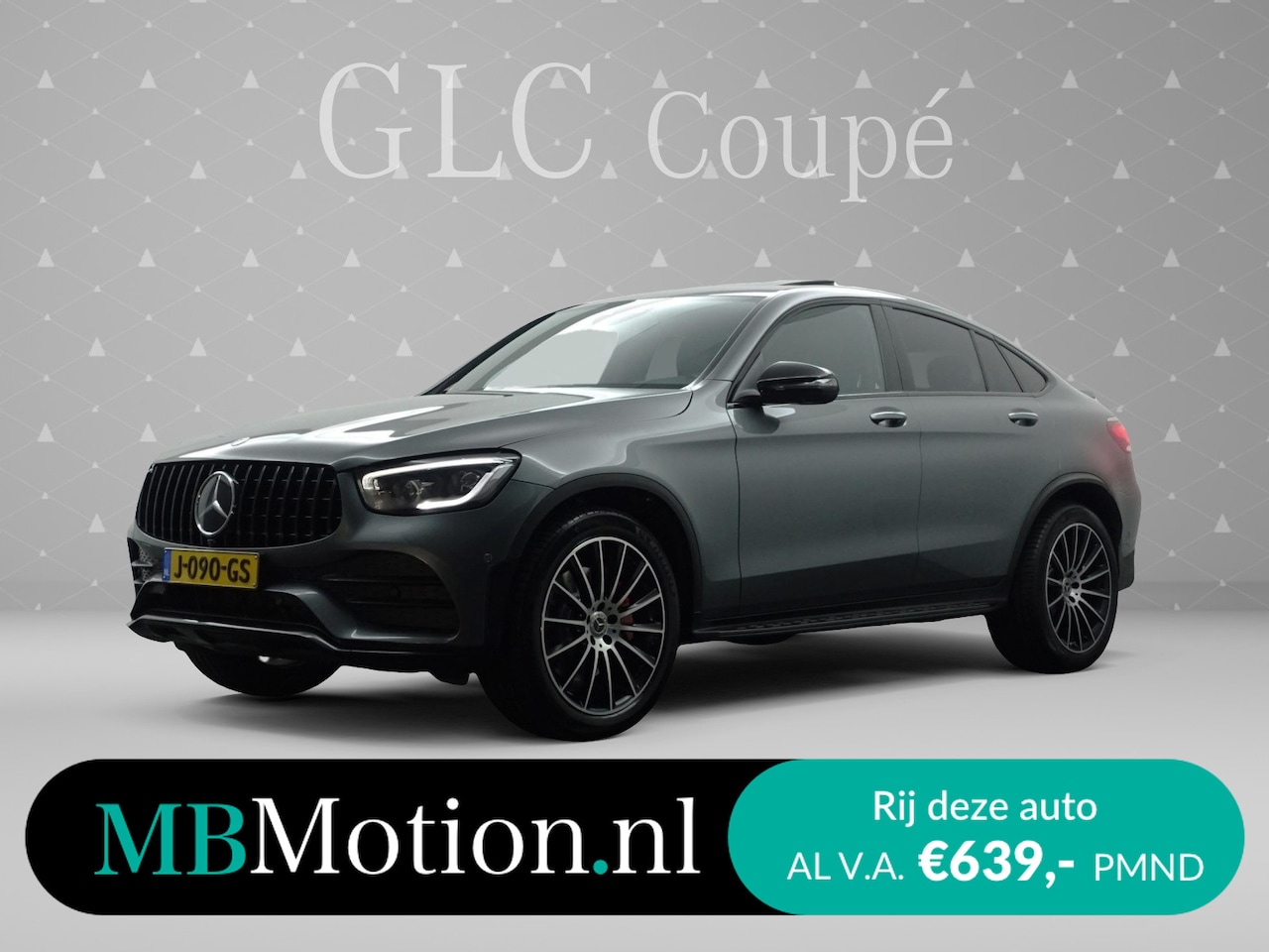 Mercedes-Benz GLC-klasse Coupé - 200 Premium Plus AMG Night Edition 9G aut- Schuifdak I Virtual Cockpit I Carbon I Carplay - AutoWereld.nl