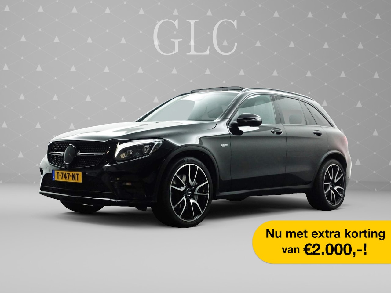 Mercedes-Benz GLC-klasse - 43 AMG 4MATIC Night Edition Aut- 360 Camera I Panodak IMemory Seats I Burmester I Head Up - AutoWereld.nl