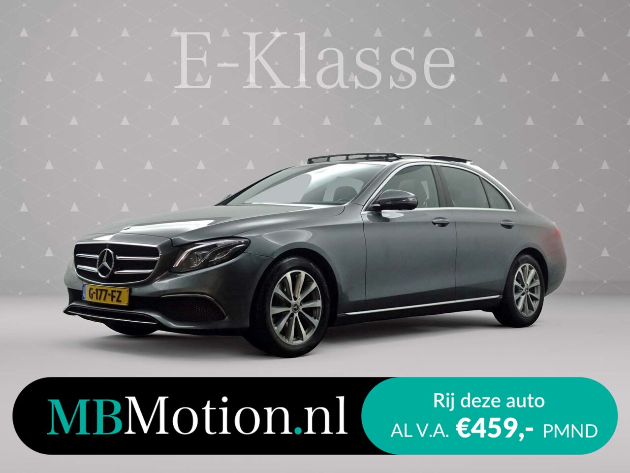 Mercedes-Benz E-klasse - 200 Business Solution AMG 9G Aut- Panodak I Leer I Widescreen I Burmester I Camera I Full - AutoWereld.nl