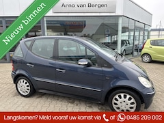 Mercedes-Benz A-klasse - 140 Elegance, airco, cruisecontrol, schuif-/kanteldak af fabriek, trekhaak, nieuwe APK