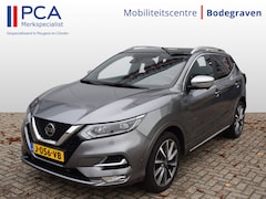 Nissan Qashqai - 1.3 DIG-T Tekna + | Leder | Adaptive Cruise Control | Panoramadak | Voorruitverwarming