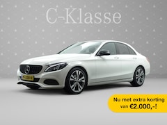 Mercedes-Benz C-klasse - 180 AMG Night Edition 9G Aut- Hleer I Burmester I Camera I LMV I Stoelverwarming