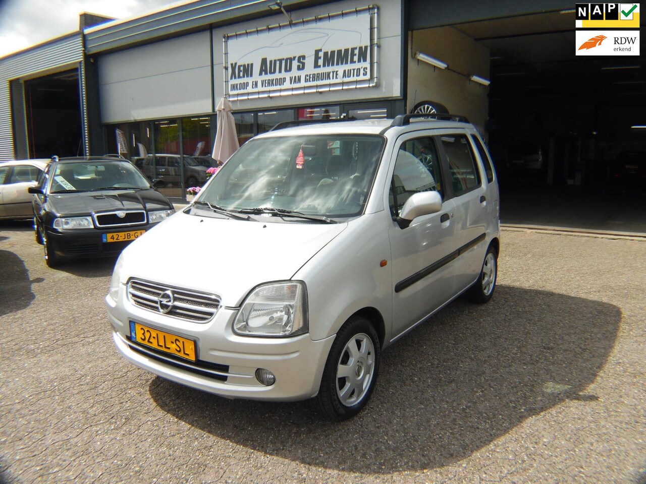 Opel Agila - 1.2-16V Elegance||LM-Velgen|Trekhaak|Hoogzitter|Mistlampen.. - AutoWereld.nl