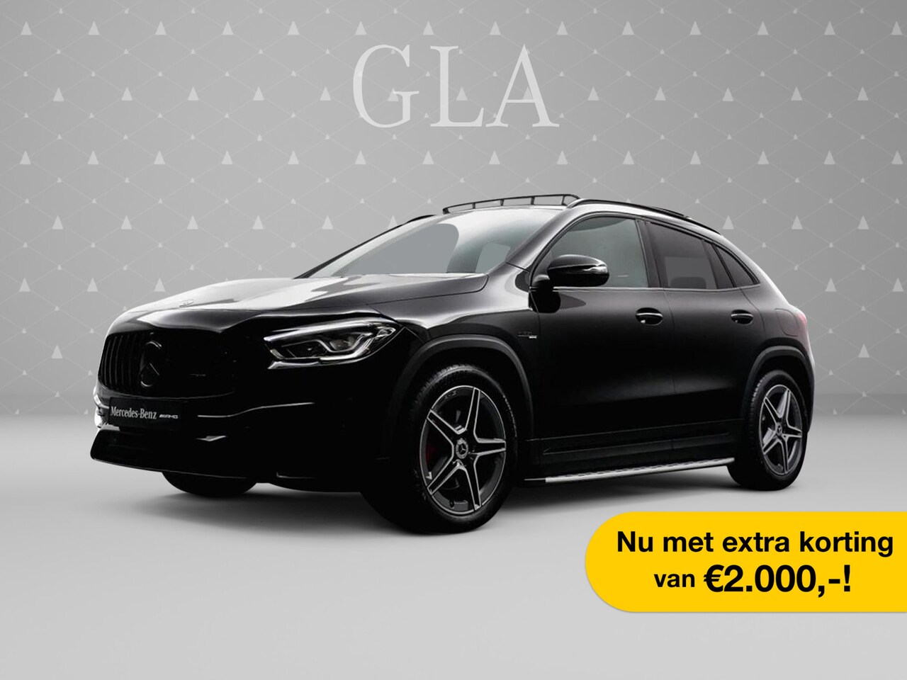 Mercedes-Benz GLA-Klasse - 250 4-Matic AMG Night Edition Aut- Panodak I Sfeerverlichting I Carbon Pakket I Sideskirts - AutoWereld.nl