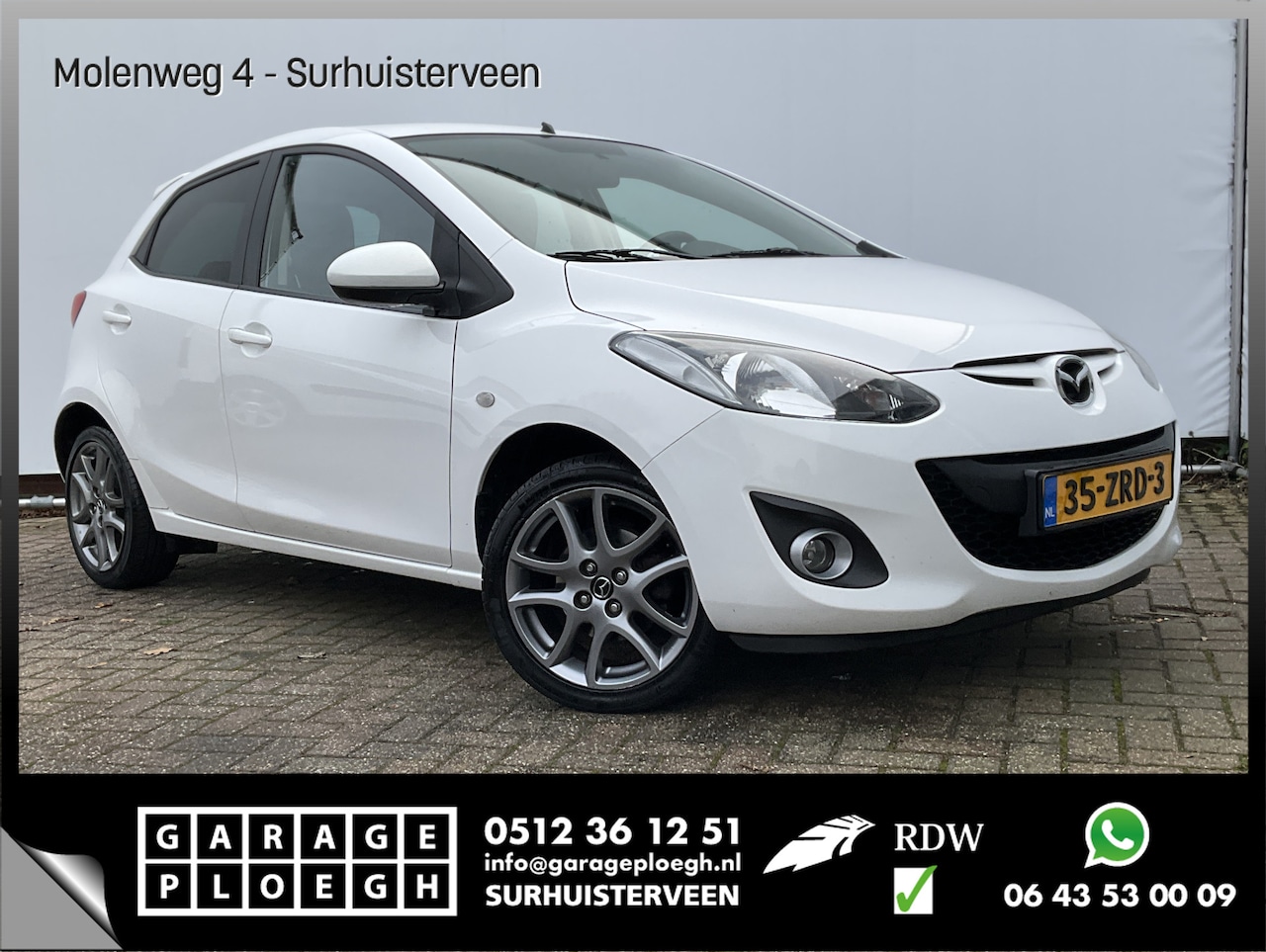 Mazda 2 - 1.3 BIFUEL GT LPG Af-fabriek Gas Airco 5-Deurs LMV - AutoWereld.nl