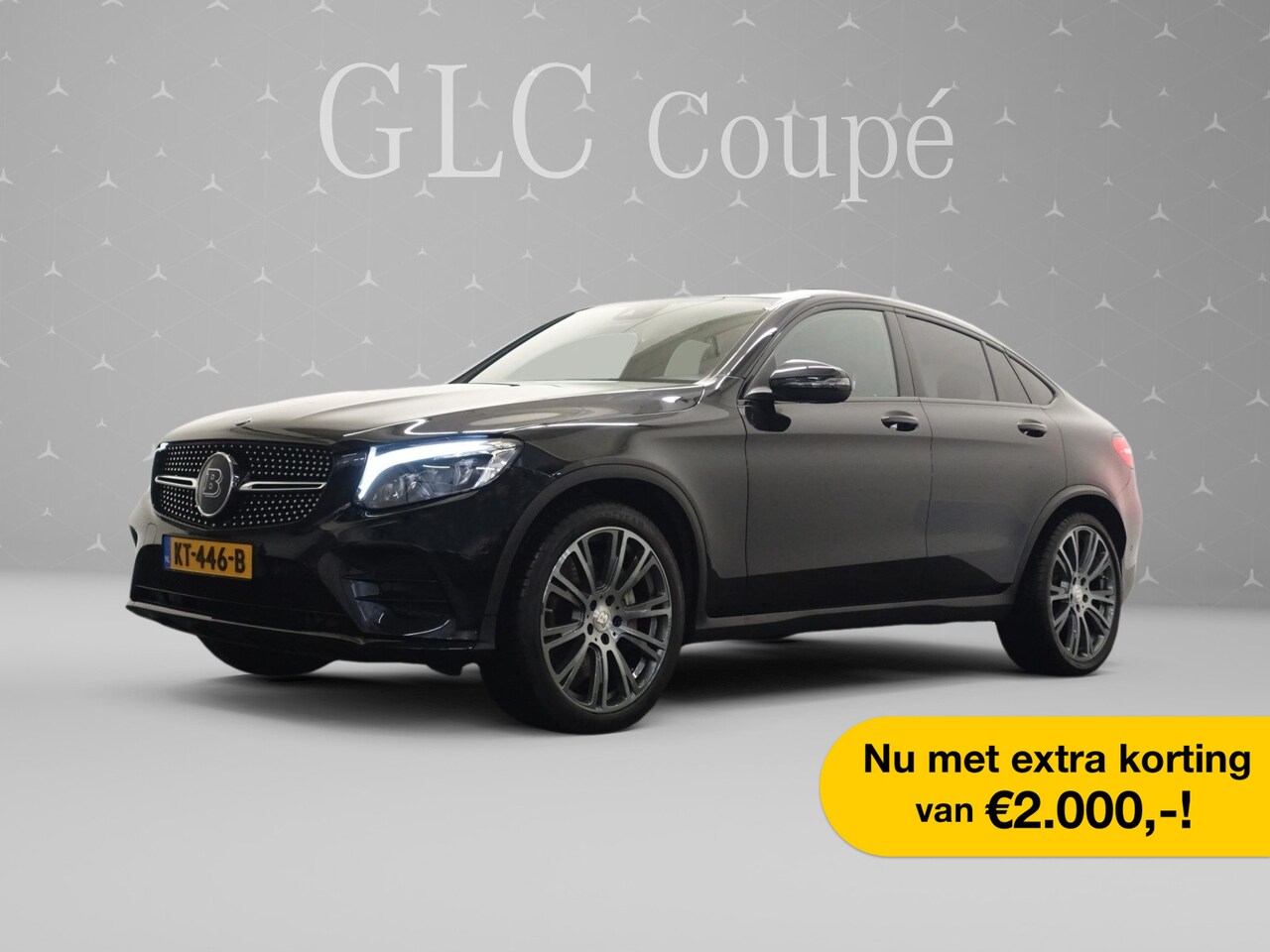 Mercedes-Benz GLC-klasse Coupé - 250 4MATIC Brabus Edition 1 Aut- Panodak I Leder I  Xenon Led I  Navi - AutoWereld.nl