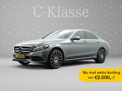 Mercedes-Benz C-klasse - 350 e Plug in Hybrid AMG Prestige Aut- Sport Leder I Burmester I Camera I Park Assist I Dy