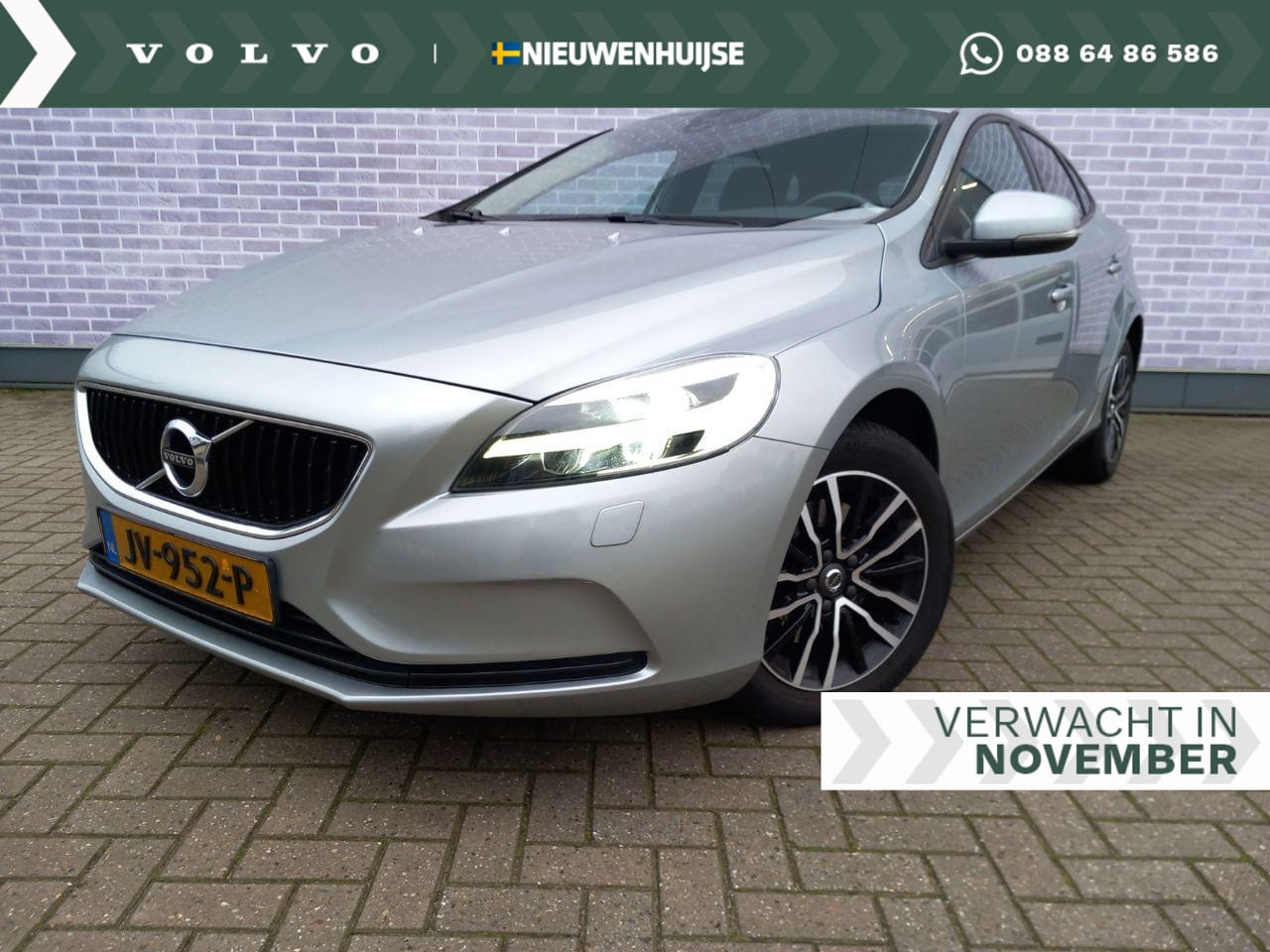 Volvo V40 - T2 Nordic+ | Navi | Stoelverwarming | High Performance Audio | Park Assist | Standkachel | - AutoWereld.nl