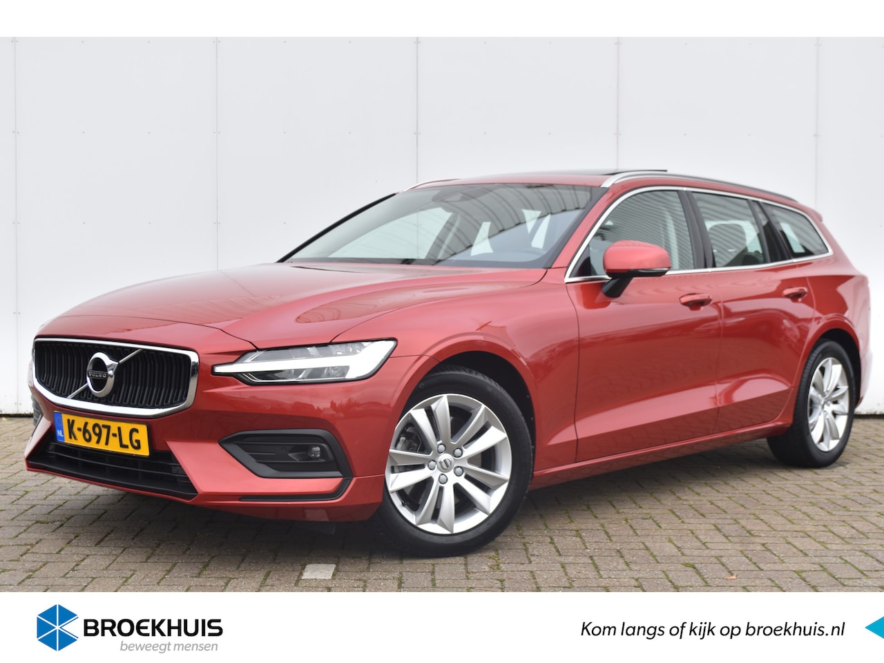 Volvo V60 - B3 #PanoramaDak! #FusionRed - City Weave! #UniekeVolvo!! - AutoWereld.nl