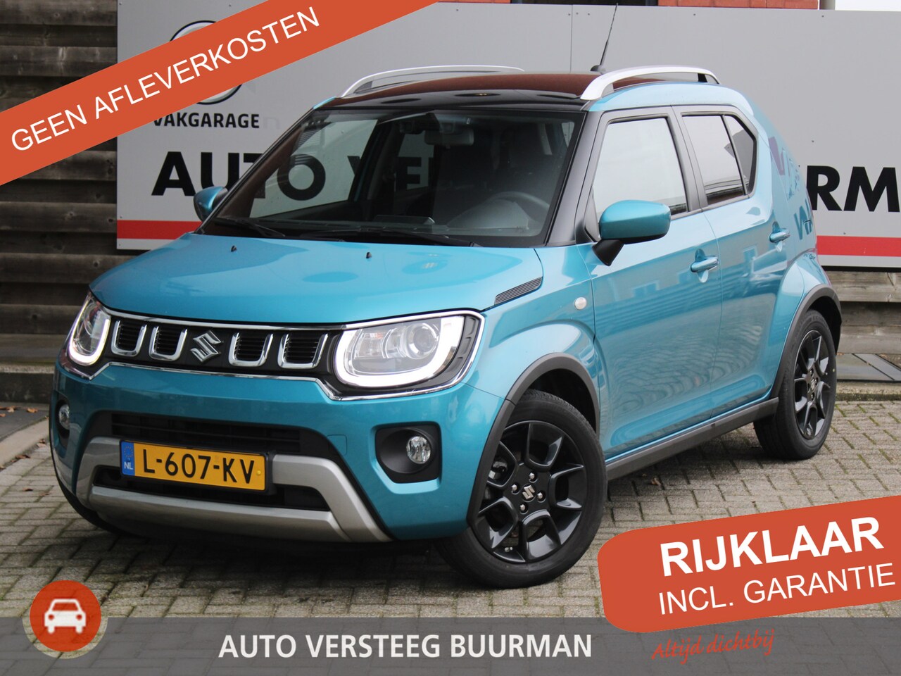 Suzuki Ignis - 1.2 Smart Hybrid Select Carplay/Android Auto, Achteruitrijcamera, Airco, Stoelverwarming V - AutoWereld.nl