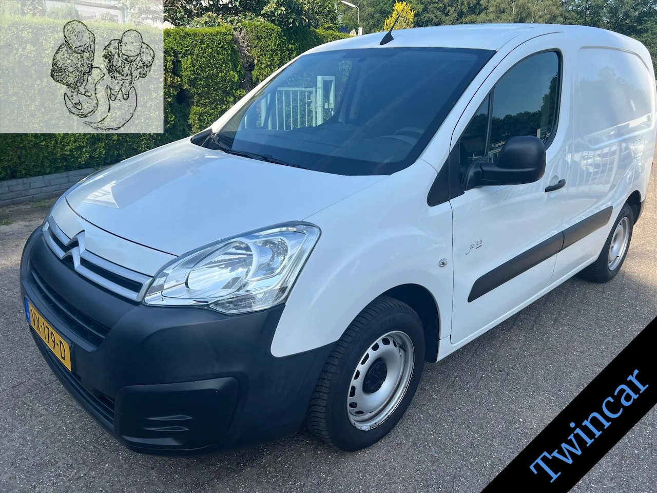 Citroën Berlingo - 1.6 HDI 75 EURO6 3-ZITS AC NAVI CRUISE BLUETOOTH NAP DEALEROH. - AutoWereld.nl