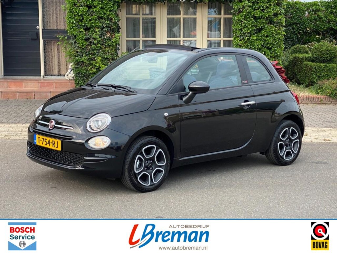 Fiat 500 C - 1.0 HYBRID Cabrio Club Apple CarPlay - AutoWereld.nl