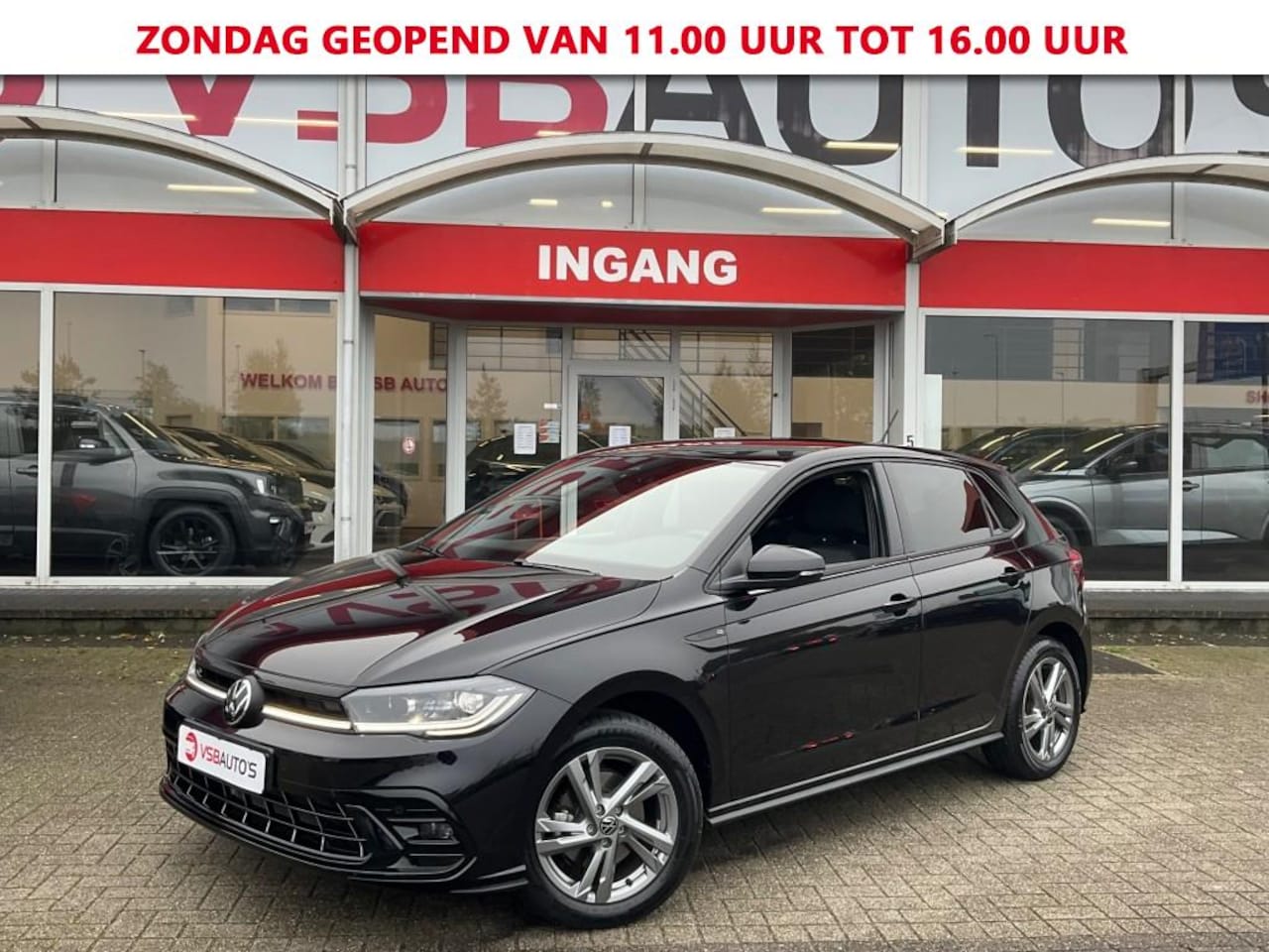 Volkswagen Polo - 1.0 TSI AUT. 110PK R-LINE LED NAVI AIRCO LMV PDC - AutoWereld.nl