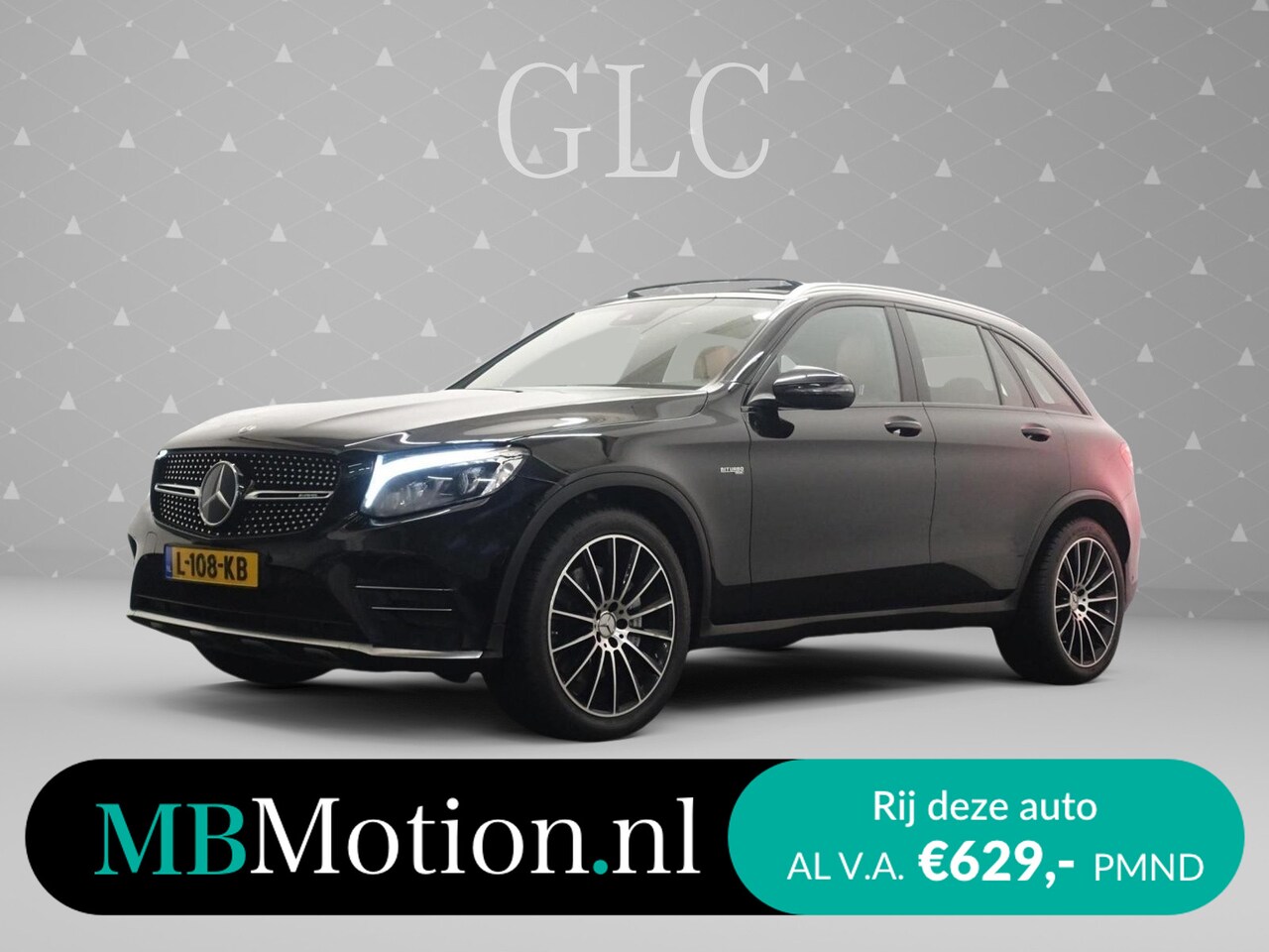 Mercedes-Benz GLC-klasse - 43 AMG 4MATIC 368pk Autom- Panodak I Burmester I  Leer I Camera - AutoWereld.nl