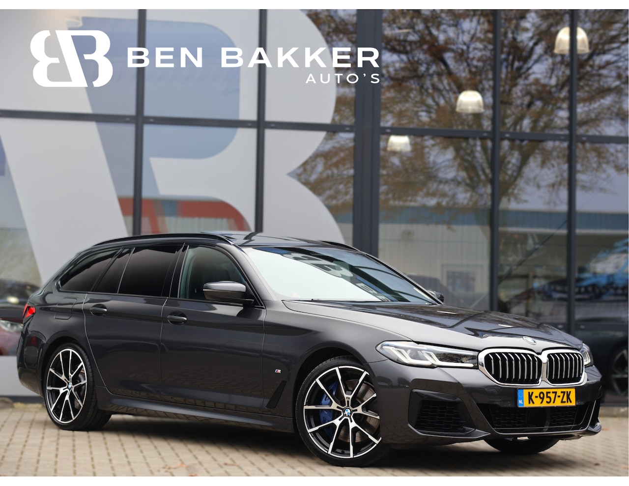 BMW 5-serie Touring - 540i xDrive High Executive M sport *Laser*HUD*Virtual*Pano*Leder* - AutoWereld.nl