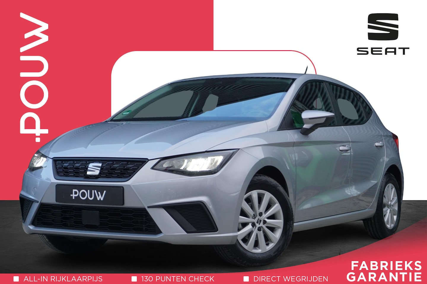 Seat Ibiza - 1.0 EcoTSI 95pk Style | FullLink Navigatie | Cruise Control | PDC Achter - AutoWereld.nl