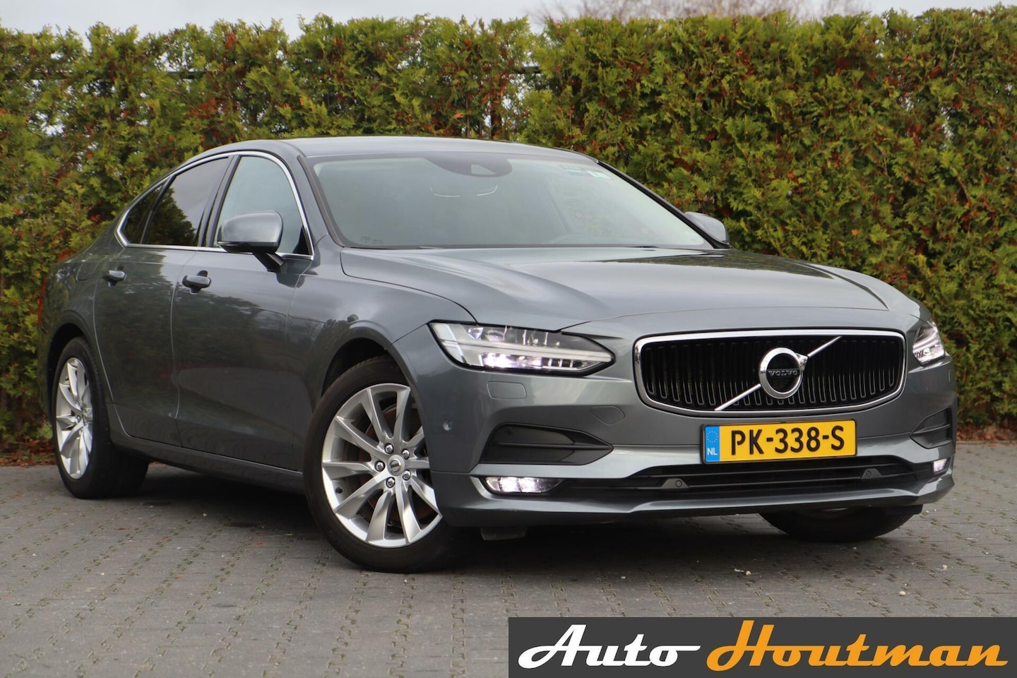 Volvo S90 - 2.0 T5 Momentum+ Automaat A Cruise|E. stoelverst.|Leder|PDC|LMV|ECC|Keyless| - AutoWereld.nl