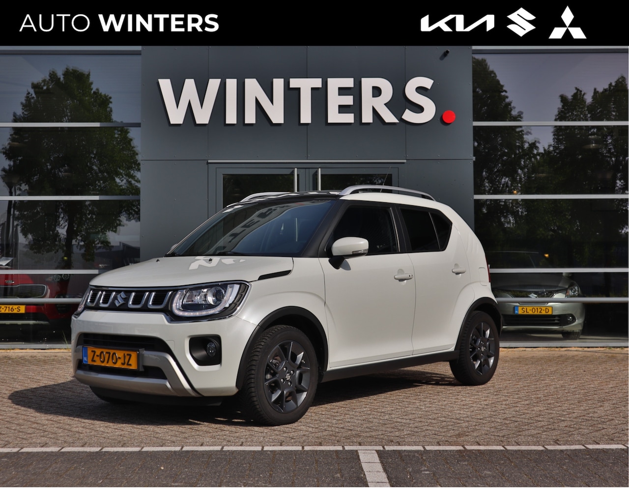 Suzuki Ignis - 1.2 AllGrip Smart Hybrid Stijl Nieuw binnen! 16"LMV+All season Trekhaak Navi+BT Cr.Control - AutoWereld.nl