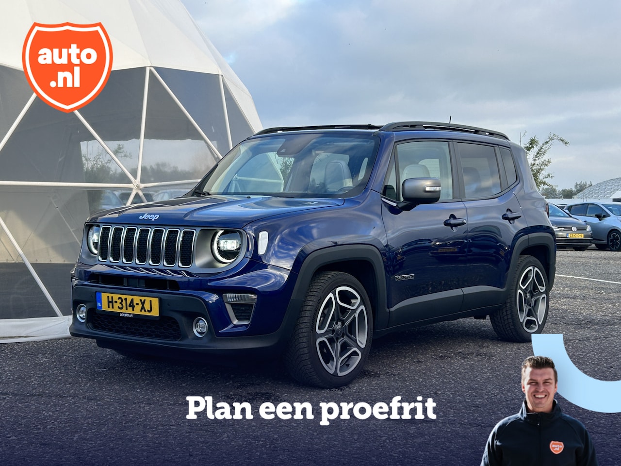 Jeep Renegade - 1.0T Freedom | Panoramadak | Lederen bekleding | Carplay | LED | Parkeersensoren | 19"LM V - AutoWereld.nl