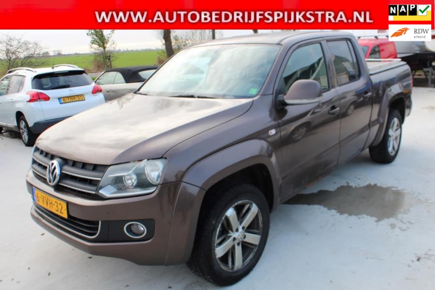 Volkswagen Amarok - 2.0 TDI 4Motion DUB CAB Highline // MOTOR DEFECT // - AutoWereld.nl