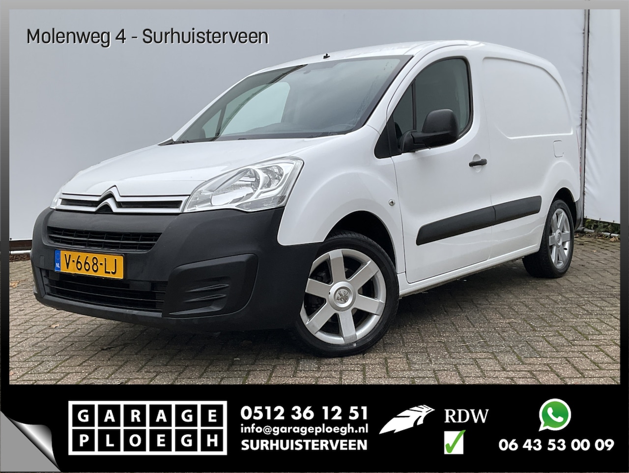 Citroën Berlingo - 1.6 BlueHDI Comfort Airco Cruise Voll.Onderhouden - AutoWereld.nl