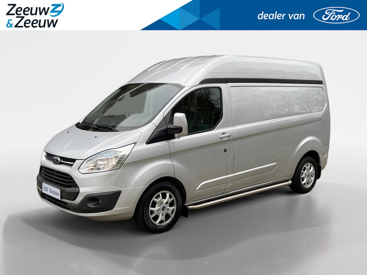 Ford Transit Custom - 2.2 TDCI L2H2 Limited 125PK | Camera | Navigatie | Voorruitverwarming | Half leder | 3 zit - AutoWereld.nl