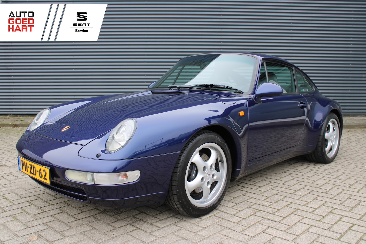 Porsche 911 - 3.6 Carrera Coupé Origineel-Nederlands Elek-Stoelen Irisblau-Metallic CUP-Uitlaatsysteem - AutoWereld.nl