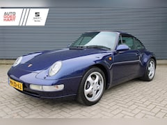 Porsche 911 - 993 3.6 Carrera Coupé Varioram Origineel-Nederlands Elek-Stoelen Irisblau-Metallic CUP-Uit