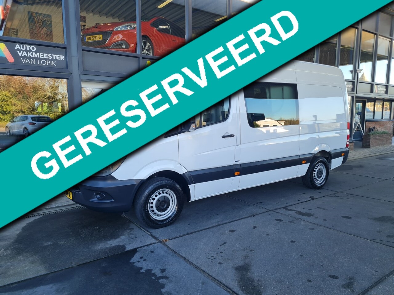 Mercedes-Benz Sprinter - 2.2 D 313 95Kw 1e Eigen! Top staat Dubbelcab. Trekh. - AutoWereld.nl