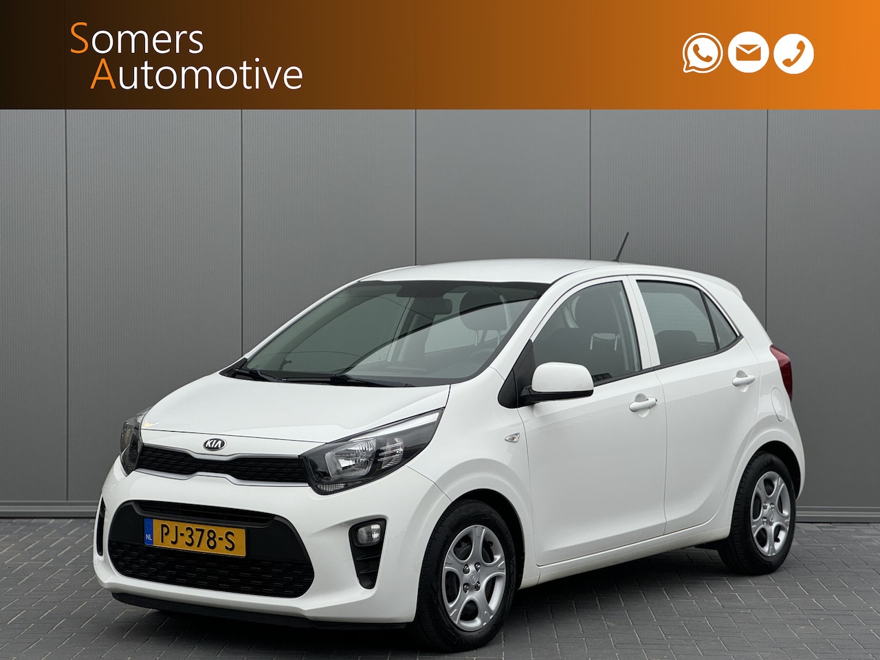 Kia Picanto - 1.0 CVVT EconomyPlusLine | Airco | Bluetooth | 5 Deurs - AutoWereld.nl