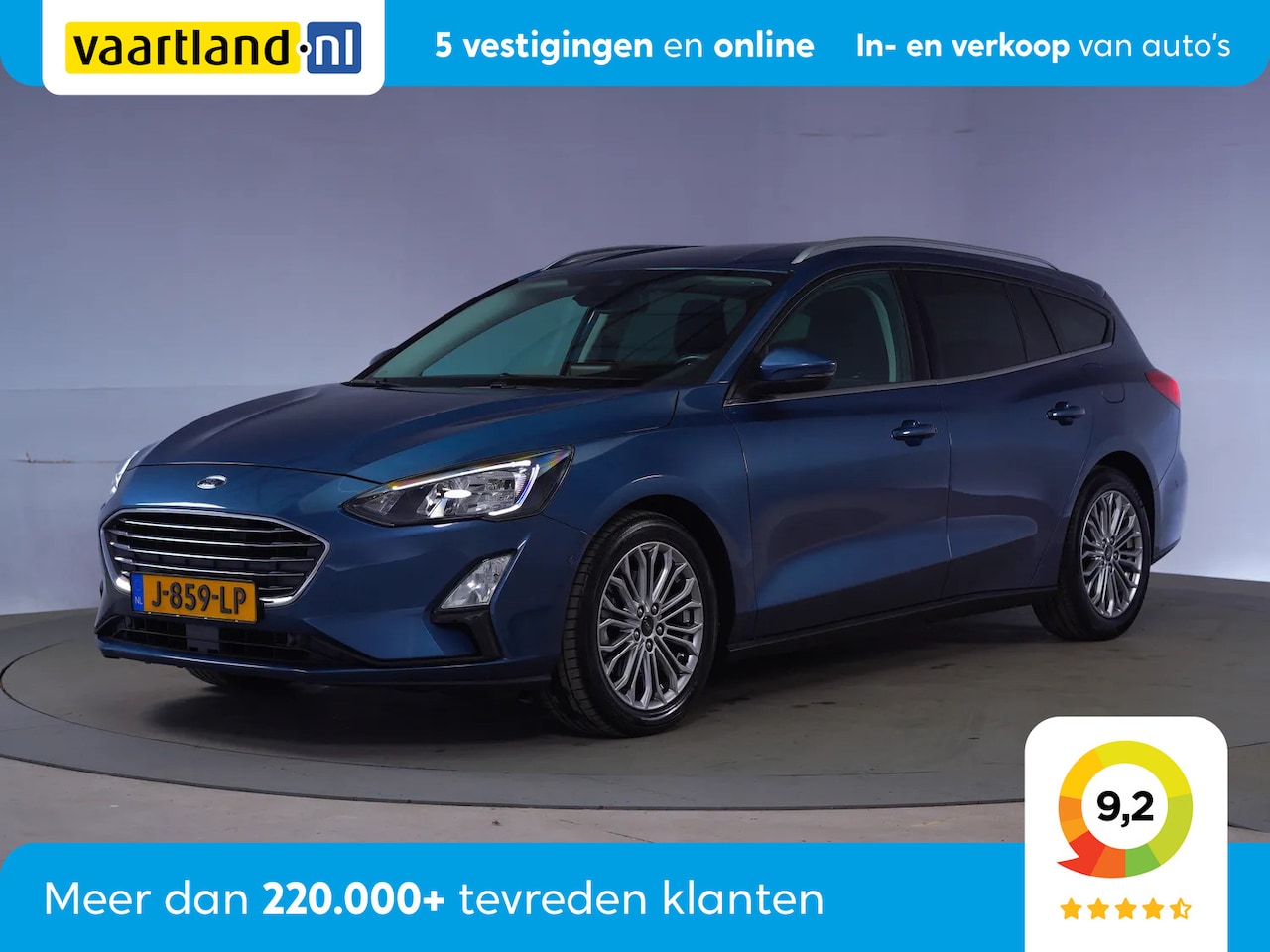 Ford Focus - 1.5 EcoBlue Titanium X Business Aut. [ Navi B&O Camera Adapt.cruise ] - AutoWereld.nl