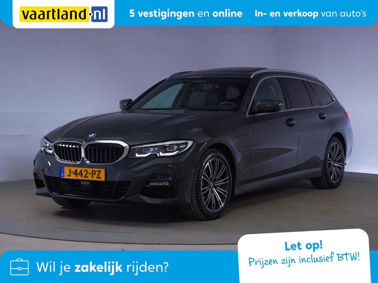 BMW 3-serie Touring - 330e M Sport High Executive [ Panorama HiFi Live-cockpit prof. Surroundview ] - AutoWereld.nl