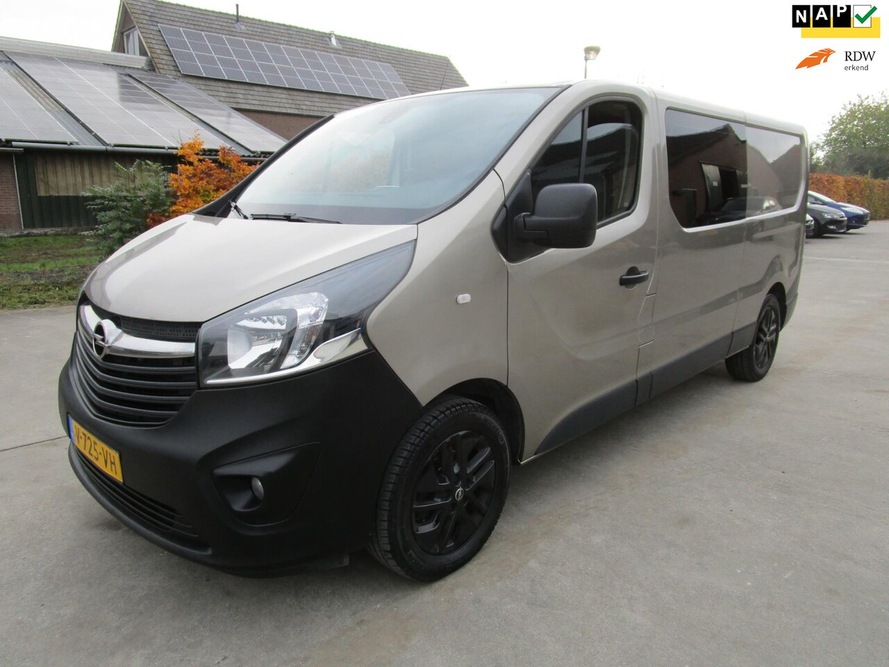 Opel Vivaro - 1.6 CDTI L2H1 DC Edition 6pers clima cam lm mooi - AutoWereld.nl