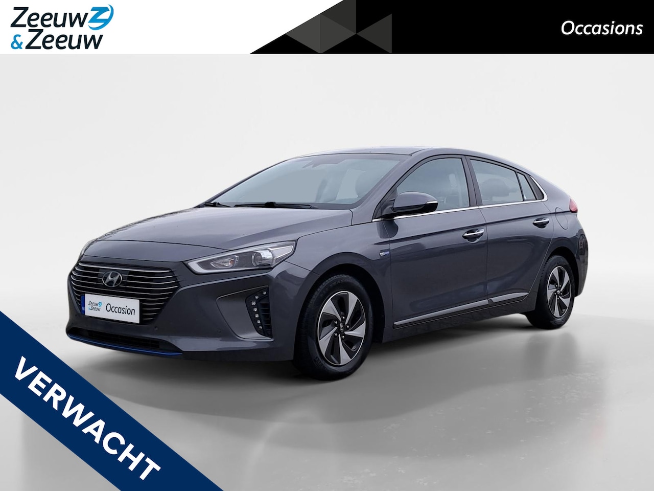 Hyundai IONIQ - 1.6 GDi Premium Hybrid | Leder | Camera | Dodehoek detectie | Navi - AutoWereld.nl