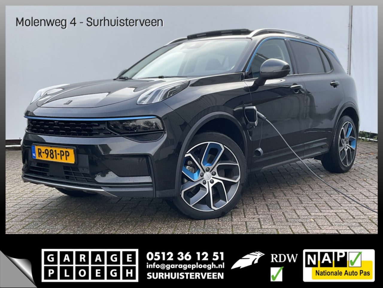 Lynk & Co 01 - 1.5 262pk PHEV Navi/Cam360 Pano.dak Incl.BTW Adapt.Cruise DAB Plug in - AutoWereld.nl