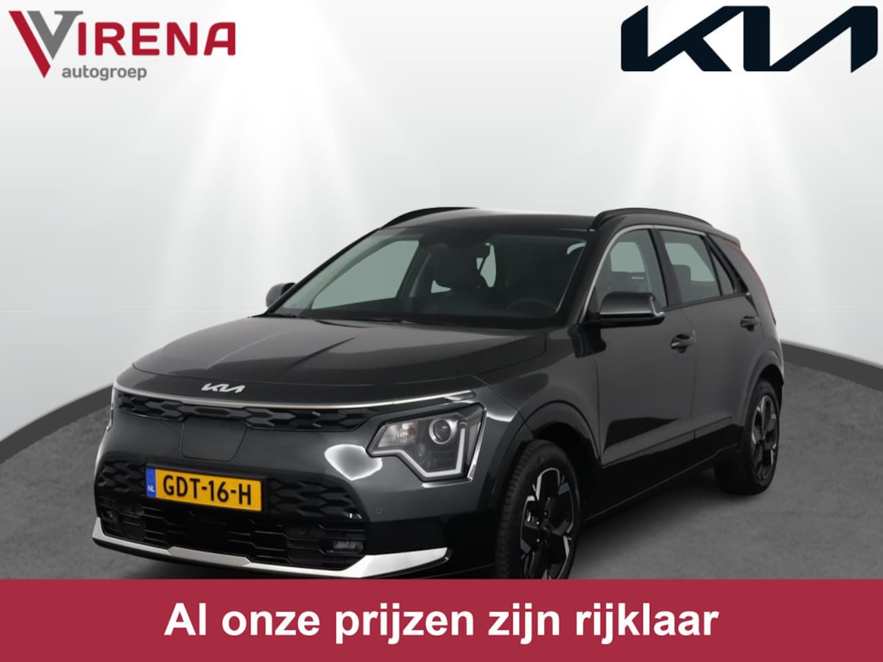 Kia Niro EV - DynamicLine 64.8 kWh - Nu of nooit *€ 6.000,- korting ( *inclusief SEPP subsidie ) - Navig - AutoWereld.nl