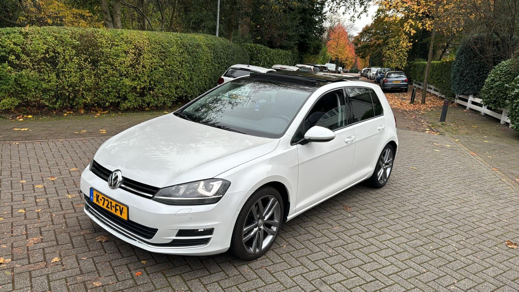 Volkswagen Golf Variant - 1.4 TSI Highline 163.000 km AUTOMAAT PANORAMA DAK WIT 2013 - AutoWereld.nl