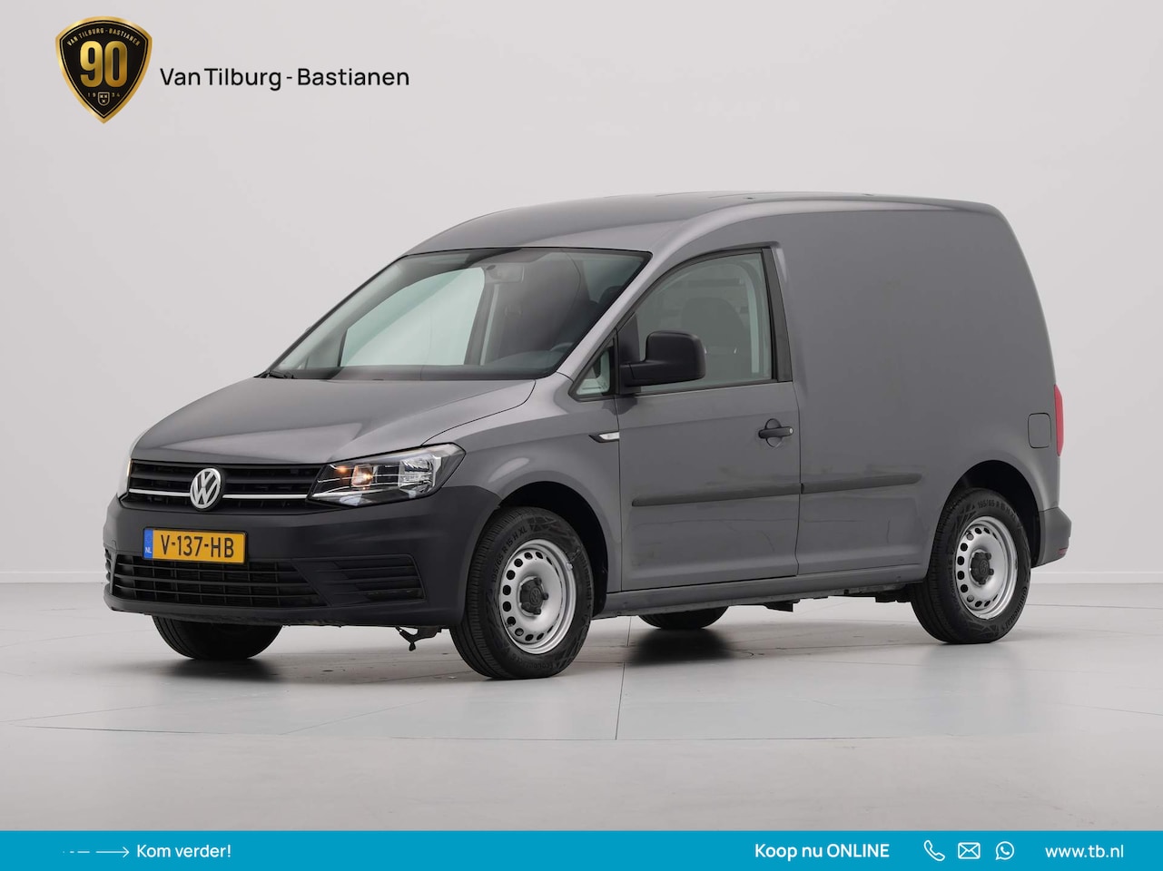 Volkswagen Caddy - 2.0 TDI L1H1 BMT Trendline Trekhaak Airco Bluetooth Elek. Ramen Lat-om-Lat - AutoWereld.nl