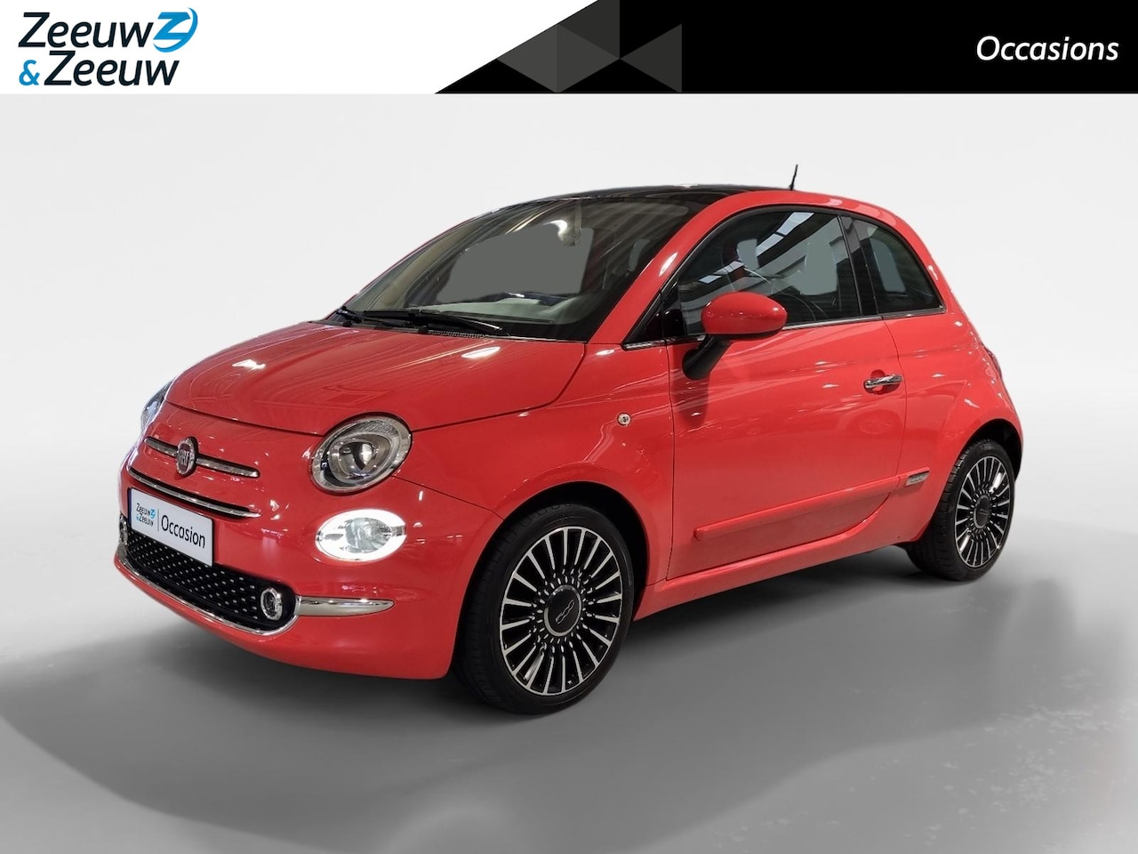 Fiat 500 - 0.9 TwinAir Turbo Lounge * Cruise Control * Navi *LMV * Pano - AutoWereld.nl