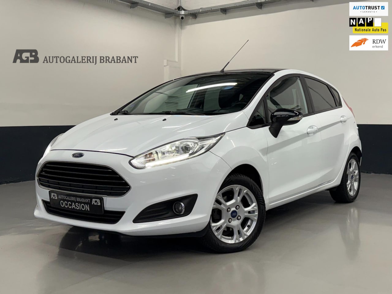 Ford Fiesta - 1.0 White Edition /Dealer Onderhouden/Led/Navi - AutoWereld.nl