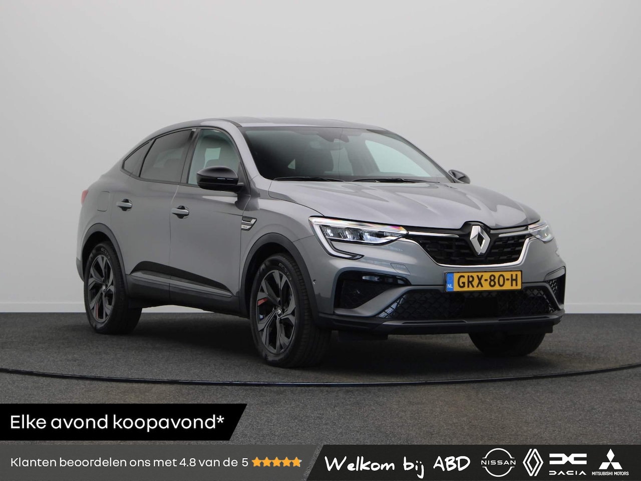 Renault Arkana - 1.6 E-Tech hybrid 145pk E-Tech engineered | Stoel- en stuurwielverwarming | Adaptieve crui - AutoWereld.nl