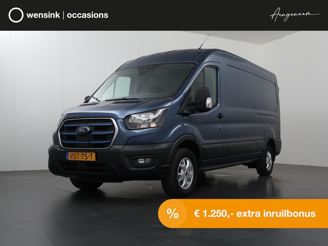 Ford E-Transit - 350 L3H2 Trend 68 kWh | Navigatie | Adaptieve Cruise Control | Climate Control | Stoelverw - AutoWereld.nl