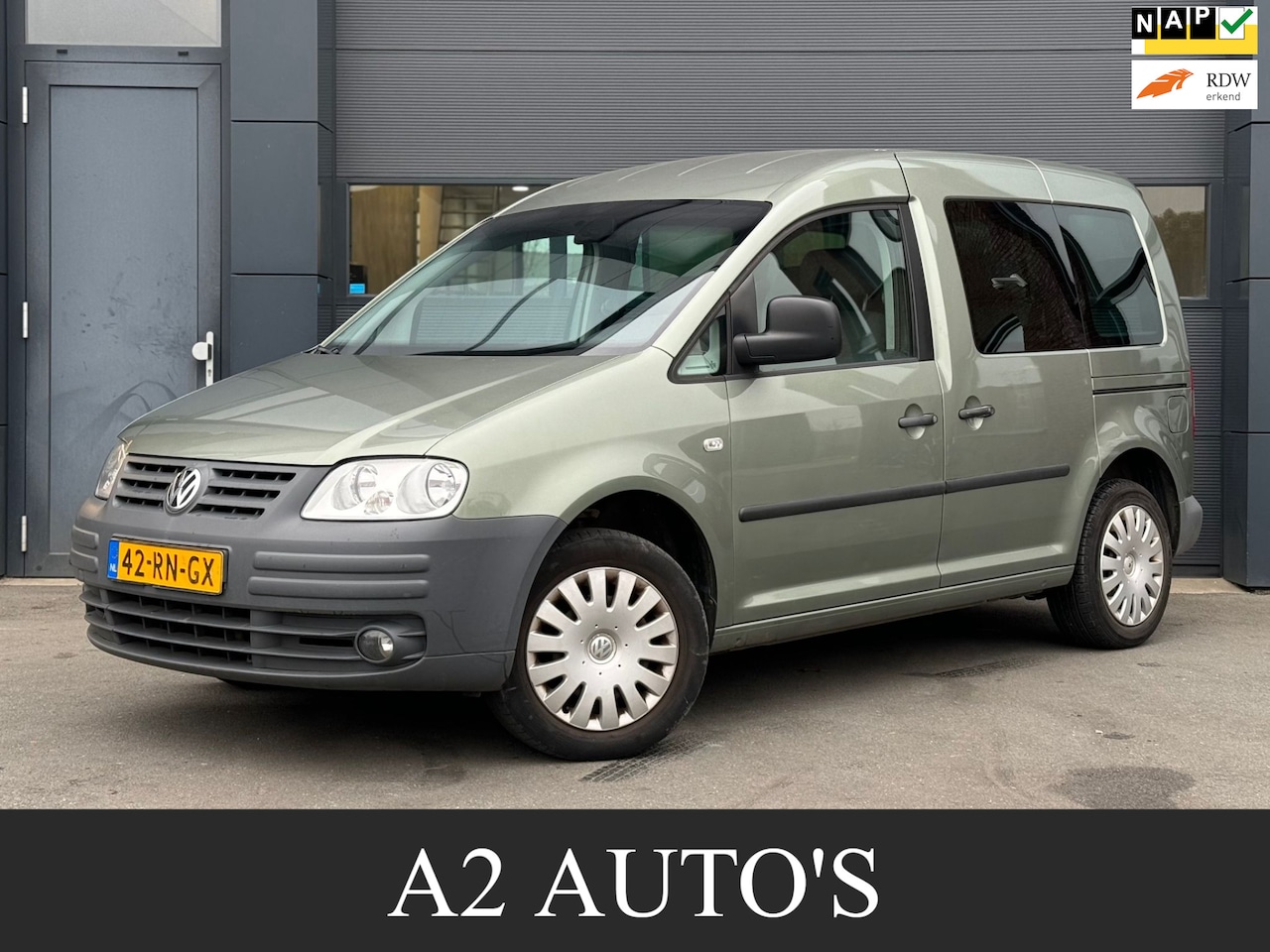 Volkswagen Caddy - 1.6 Turijn Comfort 5p. Cruise|Airco|Nap - AutoWereld.nl