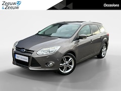 Ford Focus Wagon - 1.0 EcoBoost Titanium |Zeer nette auto|Dealer onderhouden|Stoelverwarming|Xenon|Parkeersen