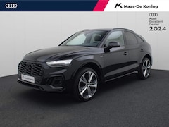 Audi Q5 Sportback - 55 TFSIe 270kW/367PK S Line · Drive select · Leder/Alcantara · Parkeersensoren + Rondom zi