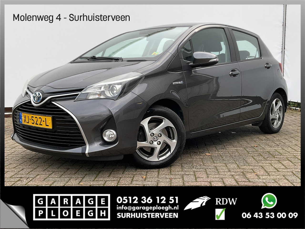 Toyota Yaris - 1.5 Hybrid Aspiration Navi/Cam Clima Cruise Trekhaak Automaat - AutoWereld.nl