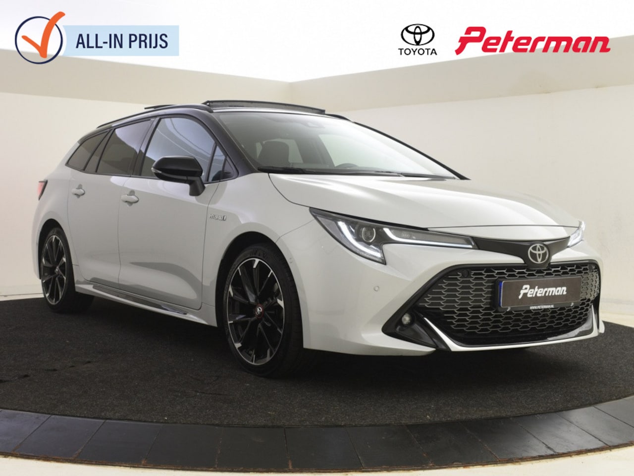 Toyota Corolla Touring Sports - 2.0 Hybrid GR-Sport Plus Panoramadak | PDC V+A | Stoelverwarming - AutoWereld.nl